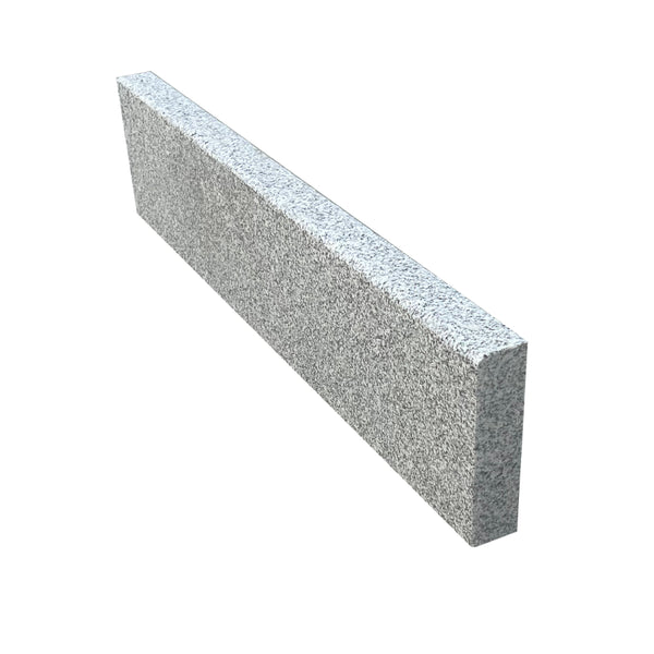 Edging Stone Silver Grey Granite Light Grey 900x200x50 Stone Paving