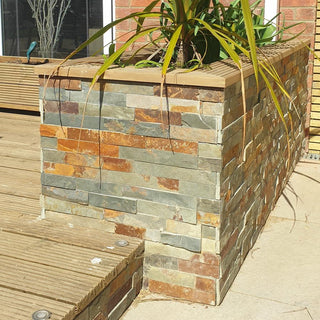 Multi Colour Stone Cladding Slate Split Face Tiles £26.69/m2