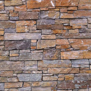 Autumn Gold Stone Cladding Z Tiles Clad Panels Cement Backing £67.28/m2