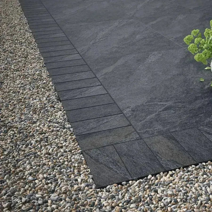 County Anthracite Porcelain Edging Setts 200x100x20 £40.99/m2