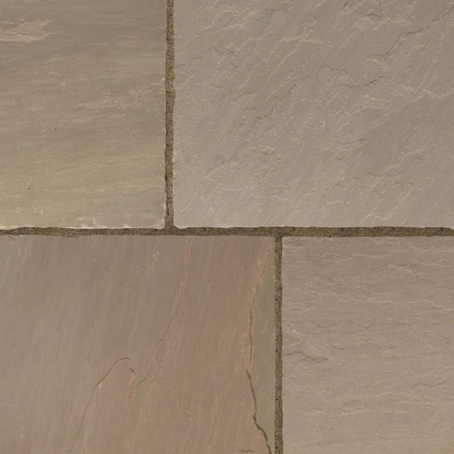 Autumn Brown Indian Sandstone Paving Slabs 900x600 22mm Cal. £22.79/m2
