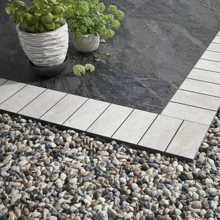 County Light Grey Porcelain Edging Setts 200x100x20 £40.99/m2