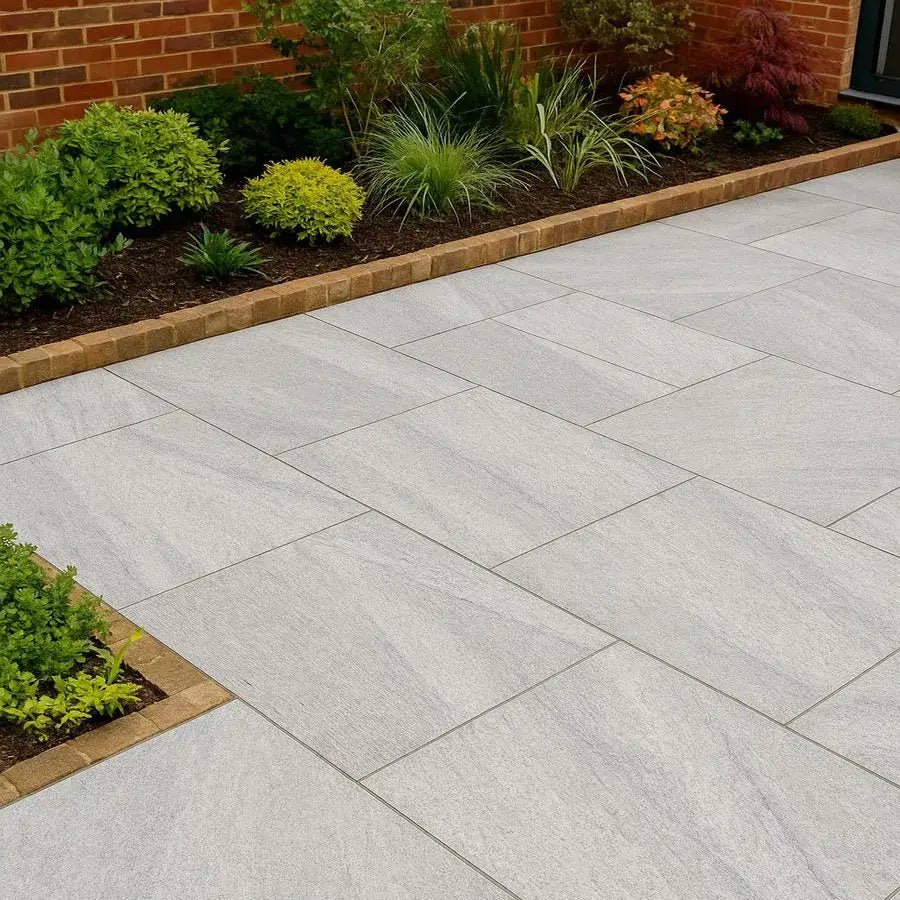 Dolomite Mystic Grey China Porcelain Paving Tiles 900x600x20mm, £20.75/m2