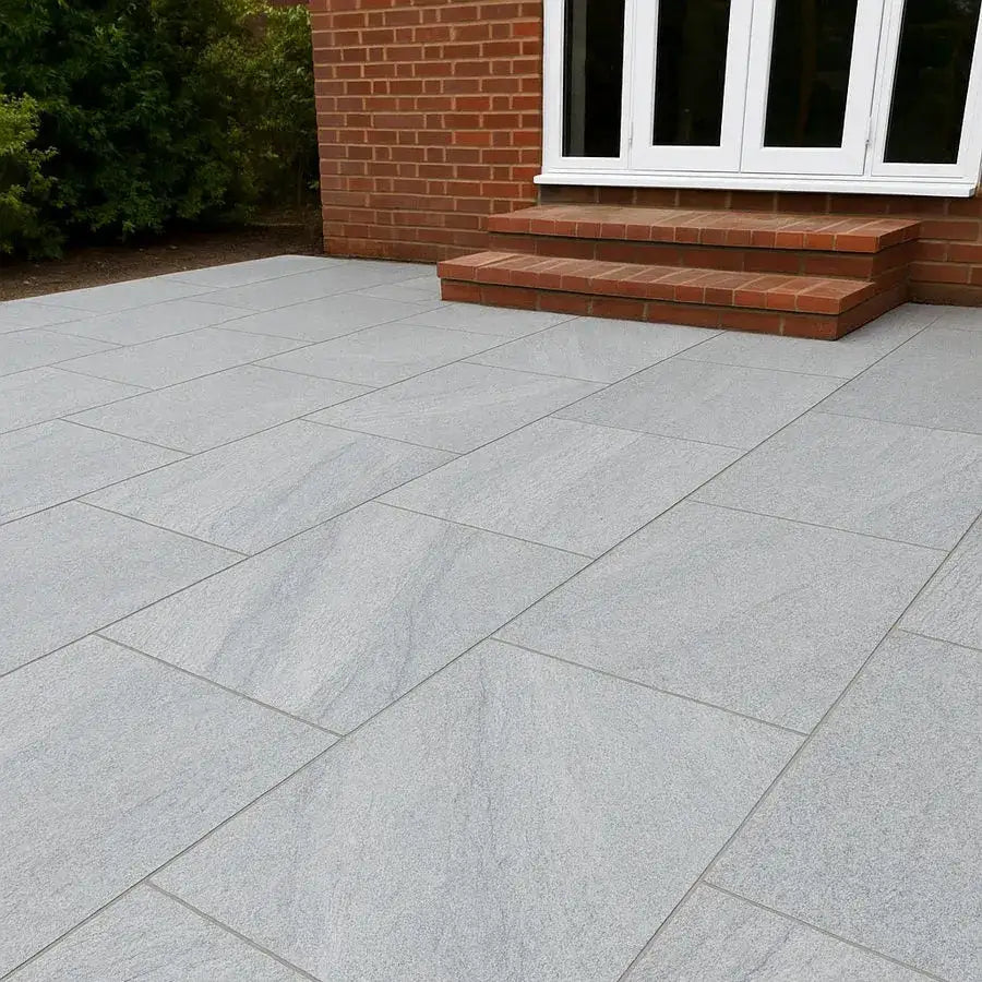 Dolomite Mystic Grey China Porcelain Paving Tiles 900x600x20mm, £20.75/m2