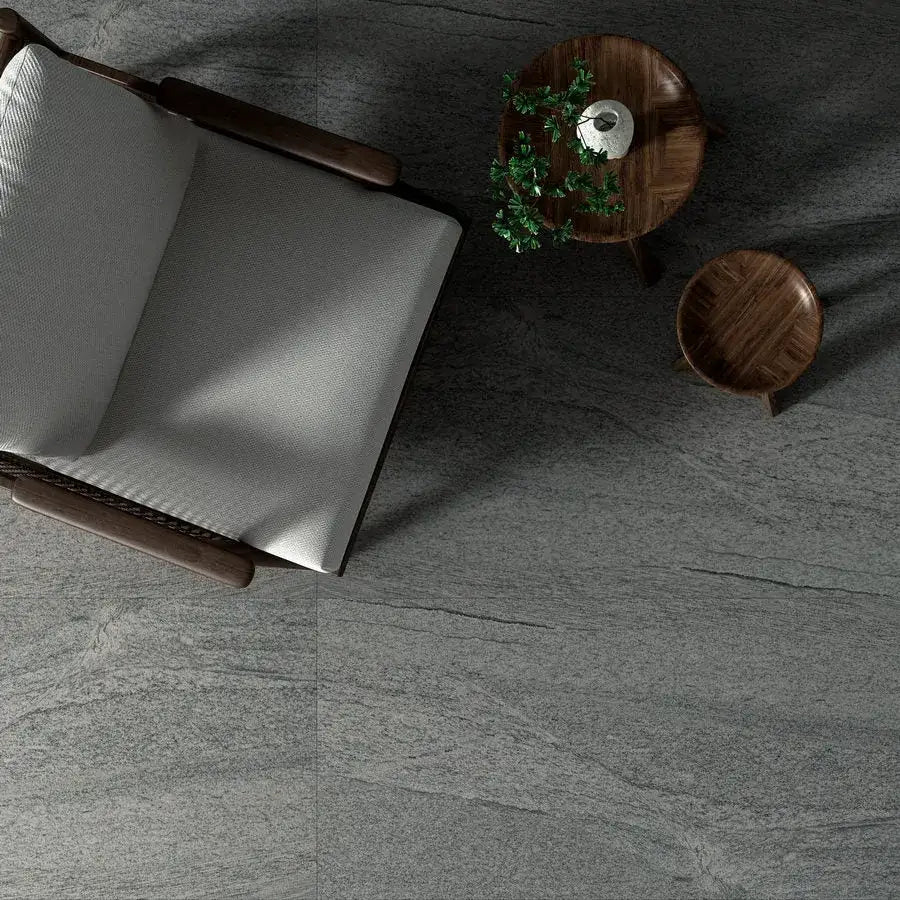 Dolomite Obsidian China Porcelain Paving Tiles 900x600x20mm, £20.75/m2