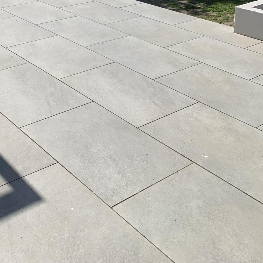 Hammer Grey Porcelain Paving Slabs 900x600x20 £22.10/m2