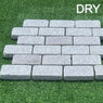 Rose Pink Granite Tumbled Setts 200x100x50mm From £56.79/m2