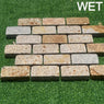 Yellow Gold Granite Tumbled Setts 200x100x50mm From £55.69/m2