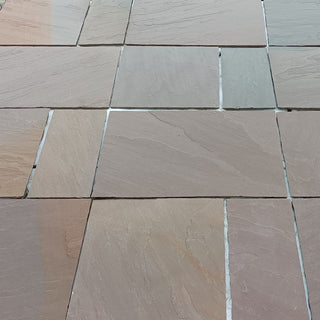 Autumn Blend Sandstone Paving Slabs, 560 Series 5 Sizes 22mm Cal. £19.69/m2