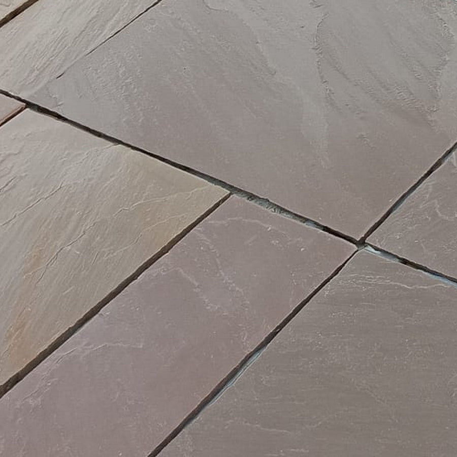 Autumn Blend Sandstone Paving Slabs, 560 Series 5 Sizes 22mm Cal. £19.69/m2