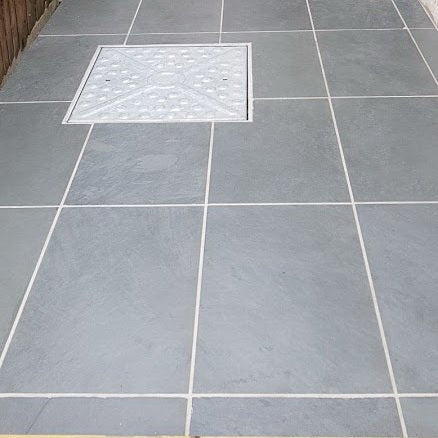 Brazilian Slate Paving, Grey Slate for Patio 900x600x20mm