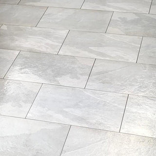 Brazilian Grey Slate Porcelain Paving 900x600x20 £21.79/m2