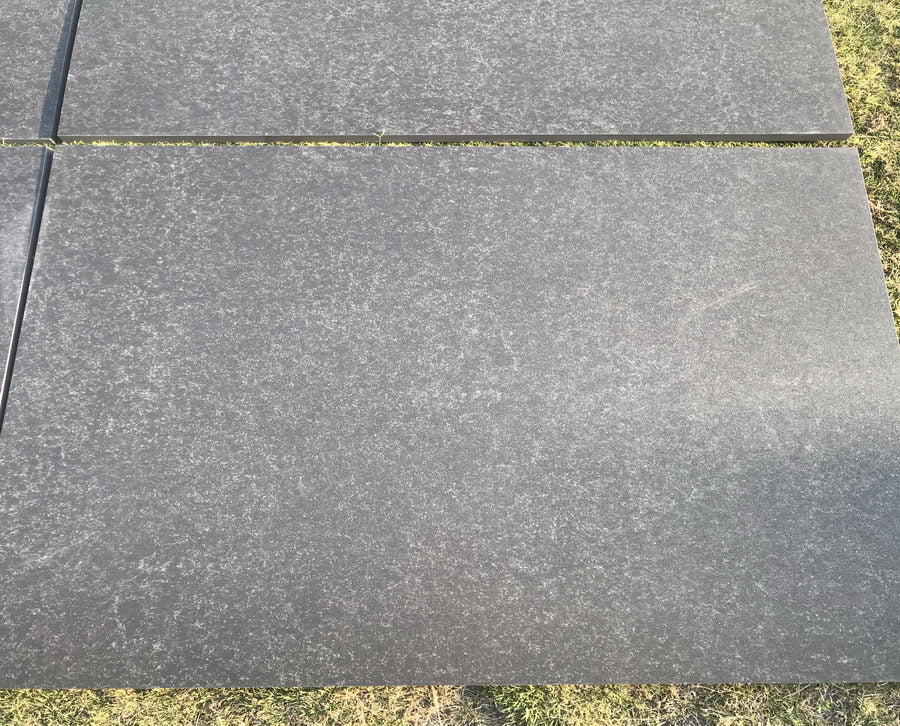 Black Basalt Porcelain Paving  Slabs 900x600x20mm £25.67/m2