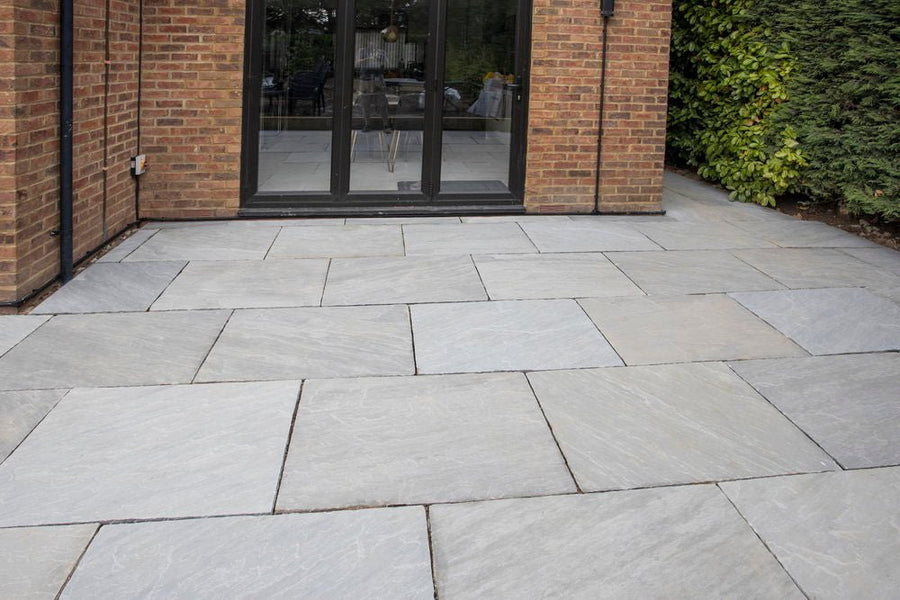 Kandla Grey Sandstone Paving 600x600x22mm £22.42/m2