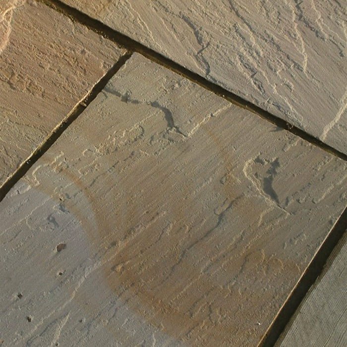 Rippon Buff Sandstone Paving Slabs 900x600 22mm Cal. £22.50/m2