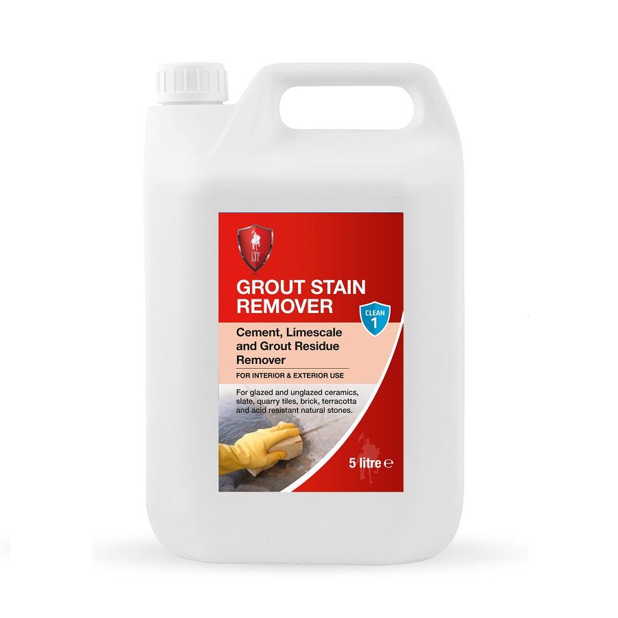 LTP Grout Stain Remover Cement & Limescale Remover TBC 5 Litres Stone