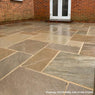 Raj Blend Sandstone Paving Slabs, 560 Series 3 Sizes 22mm Calibrated £21.19/m2