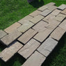 Raj Green Sandstone Setts & Cobbles 200 x 100 x 50mm, £39.69/m2