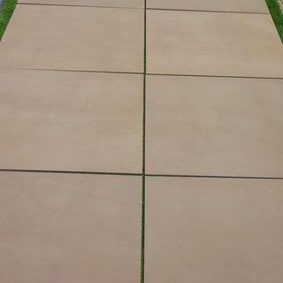 Smooth Indian Sandstone Paving Raj Green Sawn & Honed 900x600 £27.29/m2