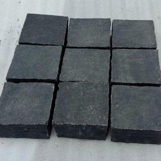 Kadapha Black Limestone Setts, Edging & Borders 100 x 100 x 50 £47.87/m2