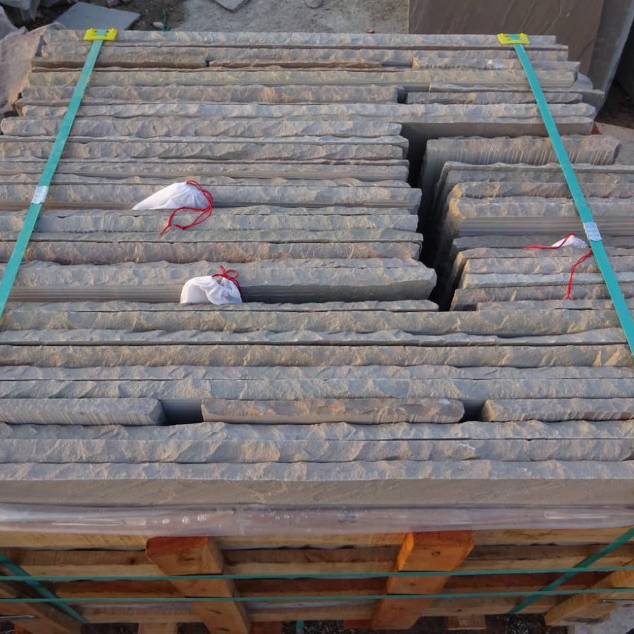 Autumn Brown Indian Sandstone Paving Patio Packs 22mm Cal. £22.50/m2