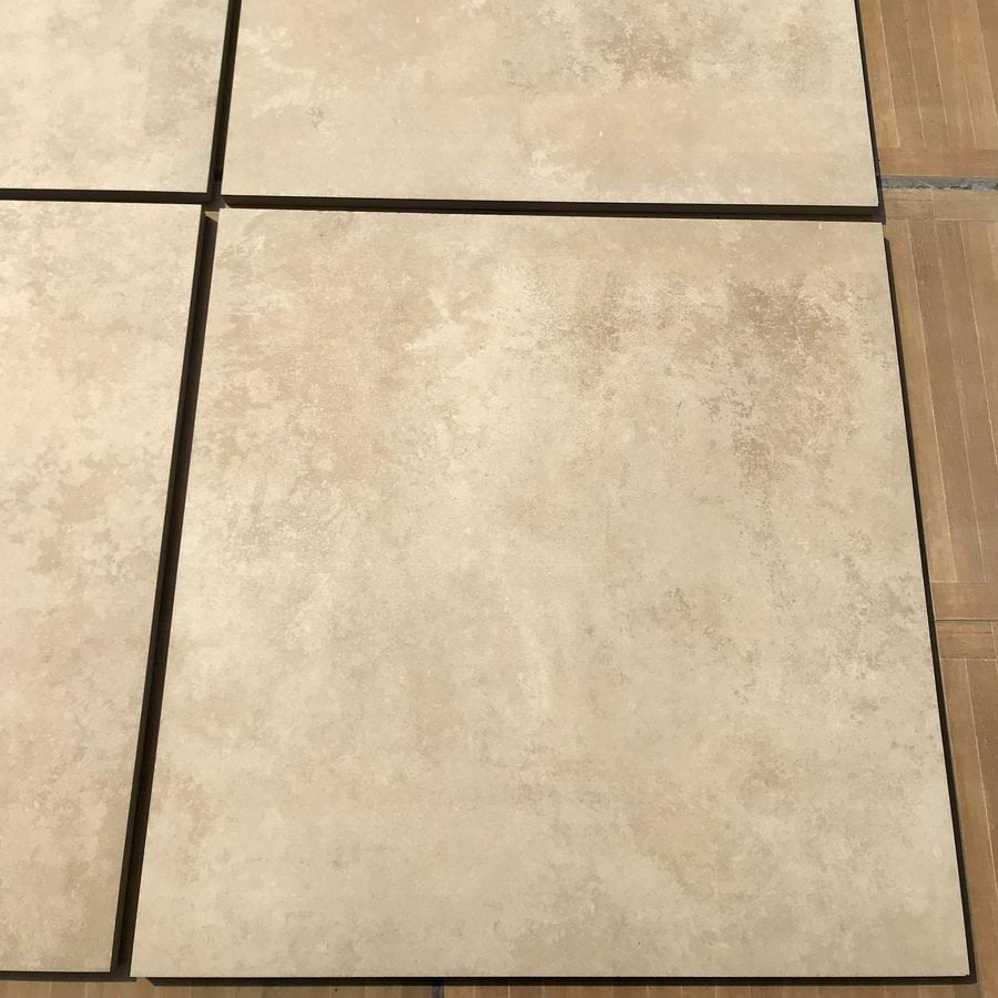 Beige Cement Porcelain Paving Slabs 600x600x20mm £28.99/m2