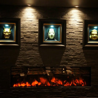 Black Slate Split Face Tiles 360x100 £21.39/m2