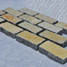 Tandur Yellow Limestone Setts & Cobbles 200 x 100 x 50 £39.50/m2