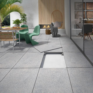 Blue Grey Porcelain Paving Slabs Granite Effect 900x600x20mm £21.69/m2