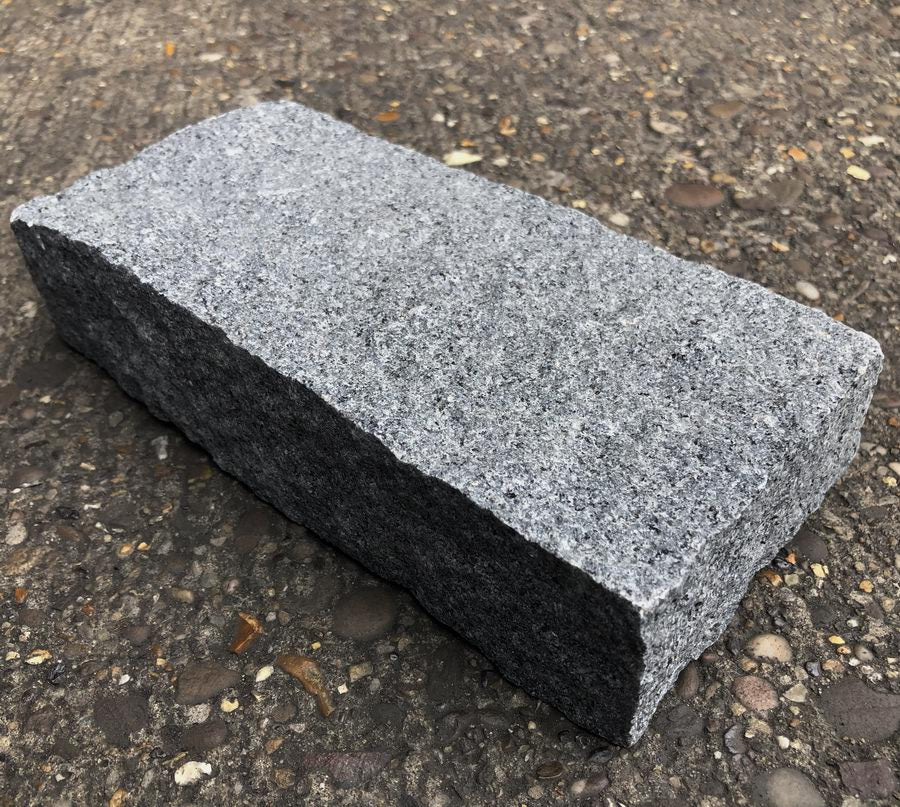 Granite Cobbles Setts Cropped, Blue Grey Mid Grey 200 x 100 x 50mm £59.99/m2