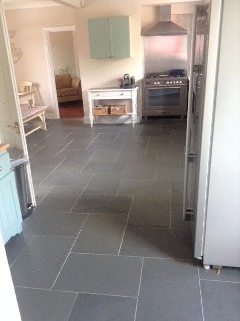 Grey Slate Floor Tiles, Brazilian Slate 600x400