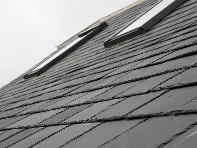 Chinese Roof Slate Tiles, Black Roofing Slate 600x300x5-7mm, £11.95/m2