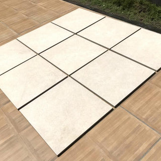 Cream Porcelain Paving Slabs Monolith Series 600x600x20mm £28.99/m2