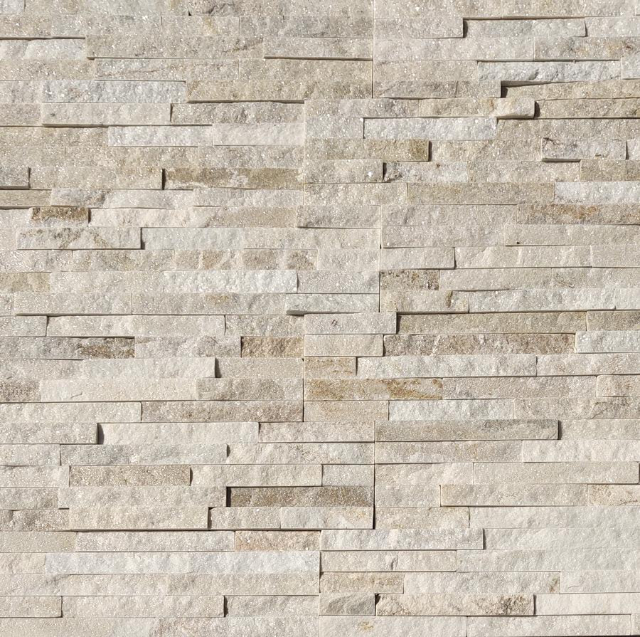 Cream Sparkle Quartz Split Face Tiles 550x150 £35.99/m2