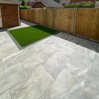 Earthcore Esprit Grey Porcelain Paving Slabs 900x600X20 £20.89/m2