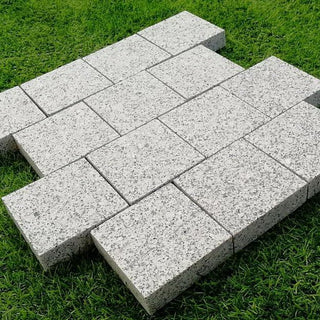 Edging Stones, Paving Edging, Silver Granite Setts 100x100x30mm £39.69/m2