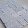 Tumbled Granite Setts, Paving Edging, Blue Black Cobbles 200x100x30mm £41.89/m2
