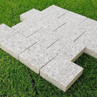 Edging Stones, Paving Edging, Silver Granite Setts 100x100x30mm £39.69/m2