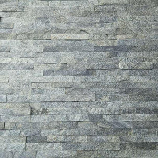 Green Sparkle Quartz Split Face Tiles, Stone Cladding 360x100 £29.79/m2