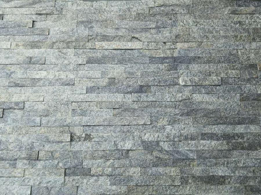 Green Sparkle Quartz Split Face Tiles, Stone Cladding 360x100 £29.79/m2