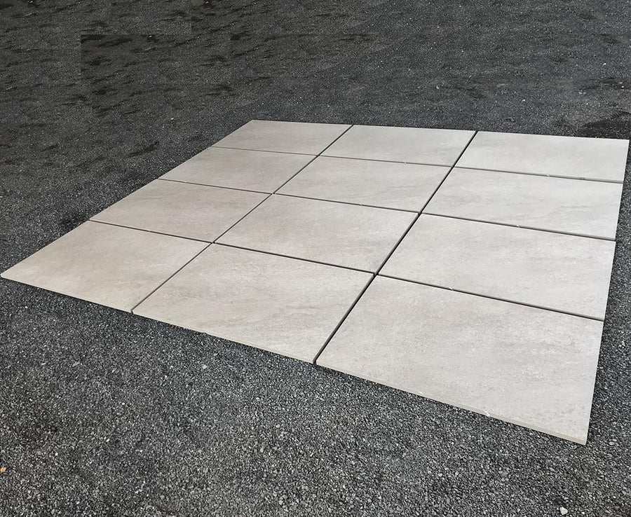 Hammer Grey Porcelain Paving Slabs 900x600x20mm £22.98/m2