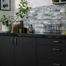 Sparkle Ice Grey Quartz Split Face Tiles Cladding 550x150 £29.16/m2