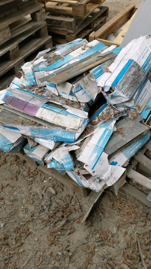 Job Lot 12 - Multicolour Slate Split Face Tiles, Stone Cladding 550x150 *COLLECTION ONLY*