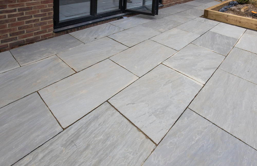 Kandla Grey Sandstone Paving 600x600x22mm £22.42/m2