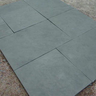 Kota Blue Limestone Paving Patio Packs, Sawn Edge 22mm Cal. £17.99/m2