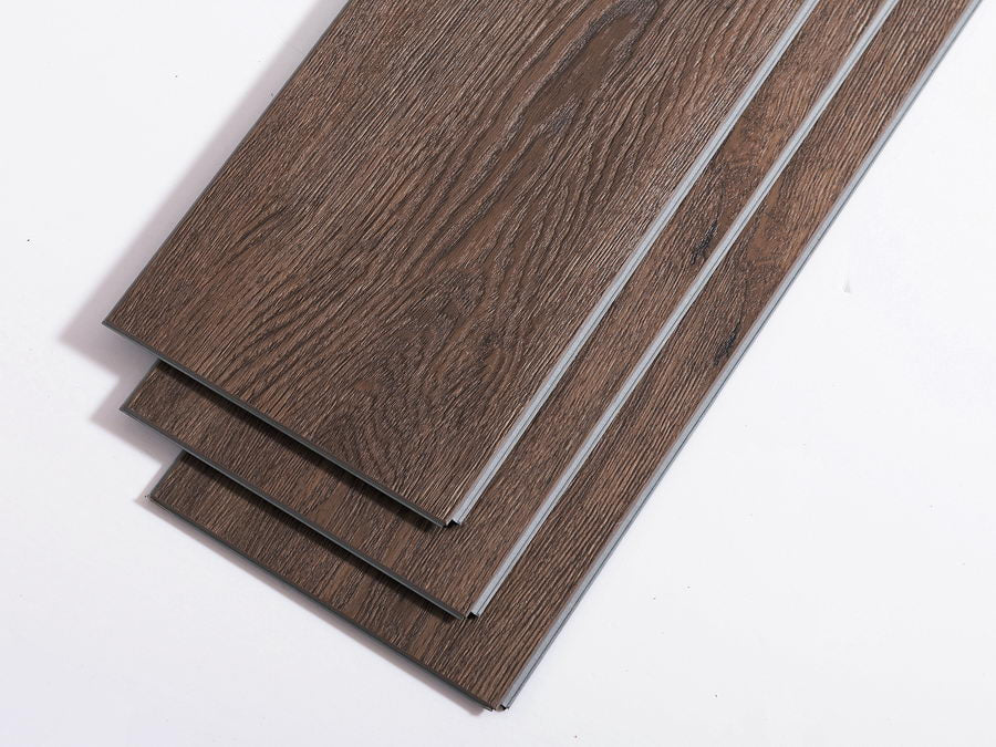 6mm Luxury Vinyl Tiles LVT Flooring Chocolate Oak From £15.64/m2