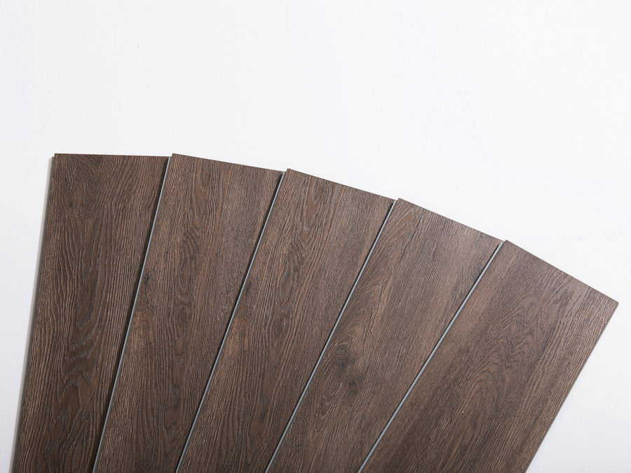 6mm Luxury Vinyl Tiles LVT Flooring Chocolate Oak From £15.64/m2