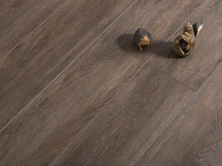 6mm Luxury Vinyl Tiles LVT Flooring Chocolate Oak From £15.64/m2