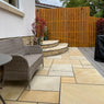 Mint Fossil Sandstone Paving, Smooth Honed & Sawn Patio Packs £25.69/m2