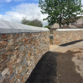 Exterior Stone Cladding Oyster Quartz Z Tiles Clad Panels 550 x 200, £57.89/m2